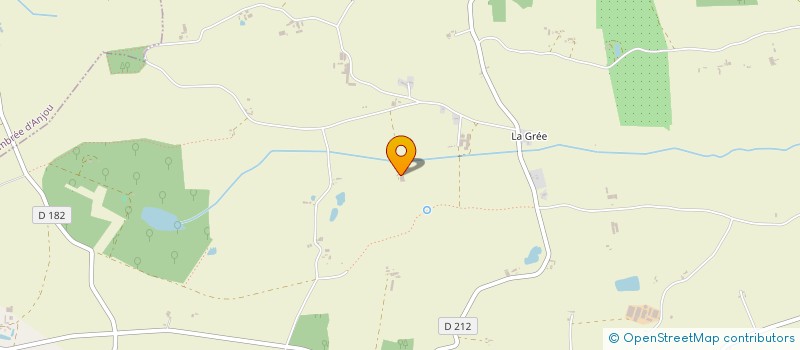 localisation de l'entreprise LA GENDRAIE  CHALLAIN-LA-POTHERIE