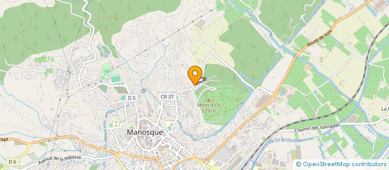 localisation de l'entreprise LA GENERALE à MANOSQUE