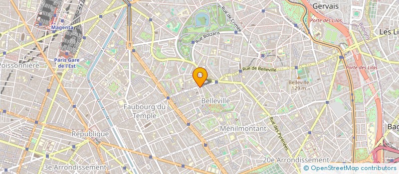 localisation de l'entreprise LA GENERALE ALIMENTAIRE  PARIS