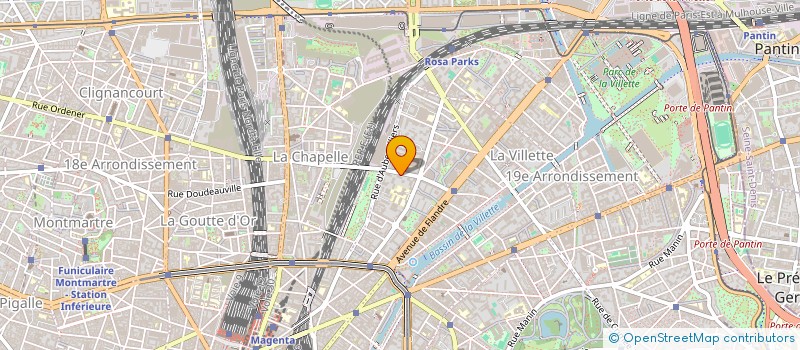 localisation de l'entreprise LA GENERALE D'ISOLATION à PARIS