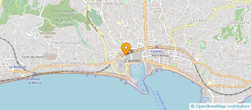 localisation de l'entreprise LA GENERALE DE COMMERCE ET DE PROMOTION à CANNES