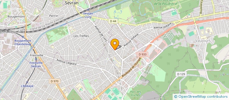 localisation de l'entreprise LA GENERALE DE COUVERTURE à LIVRY-GARGAN