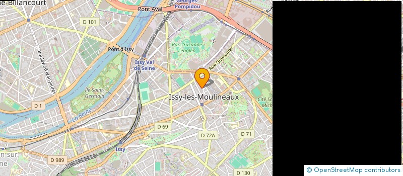 localisation de l'entreprise LA GENERALE DE L OUEST à ISSY-LES-MOULINEAUX