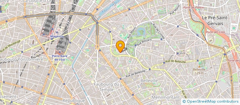 localisation de l'entreprise LA GENERALE DE NETTOYAGE INDUSTRIEL  PARIS