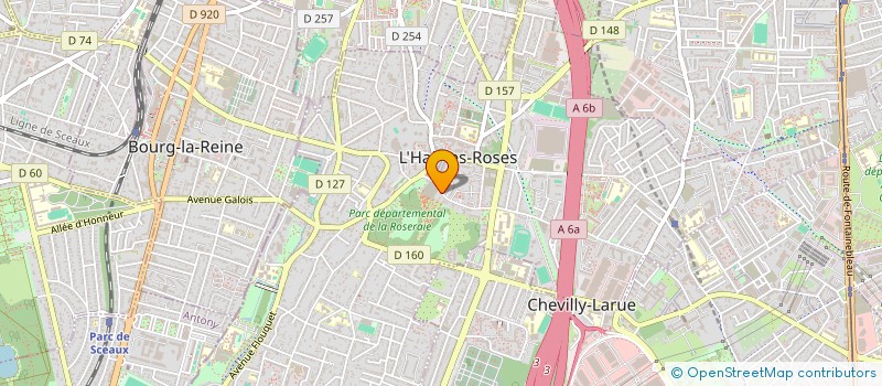 localisation de l'entreprise LA GENERALE DU BATIMENT  L'HAY-LES-ROSES