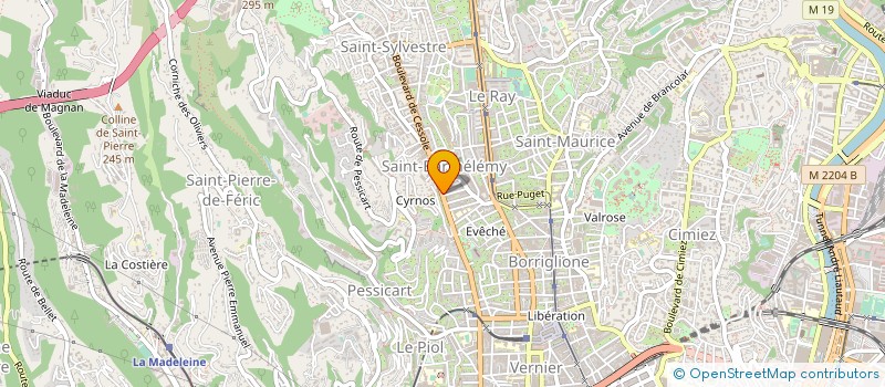 localisation de l'entreprise LA GENERALE DU NETTOYAGE à NICE