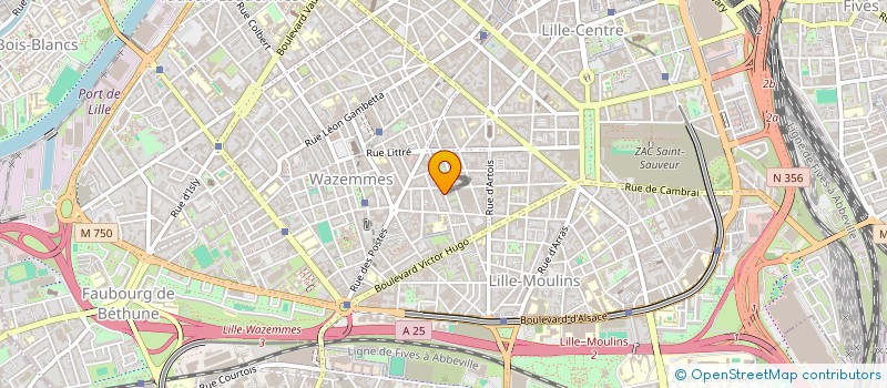 localisation de l'entreprise LA GENERALE LILLOISE OMNIUM COMMERCIAL à LILLE