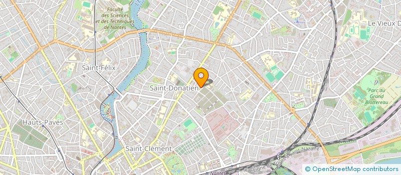 localisation de l'entreprise LA GENERALE - MAISON DU PROJET DE LA CASERNE MELLINET à NANTES