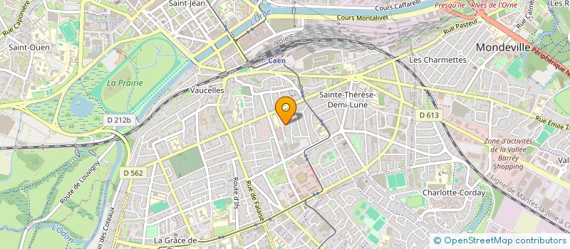 localisation de l'entreprise LA GENERALE MARABILLE à CAEN
