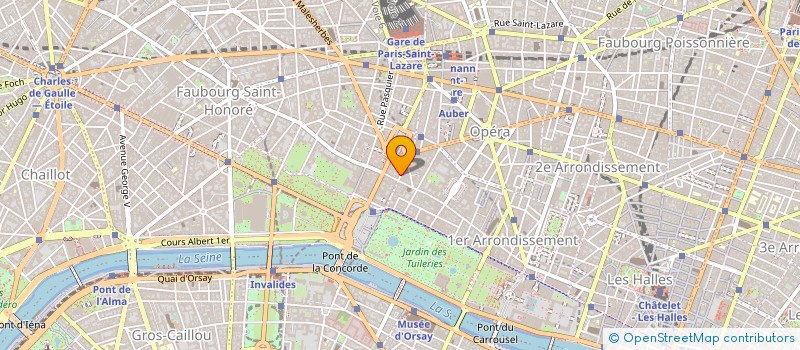 localisation de l'entreprise LA GENERALE SPECTACLE  PARIS