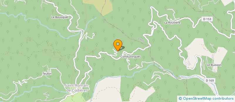 localisation de l'entreprise LA GENETTE  SAINT-ROMAN-DE-CODIERES