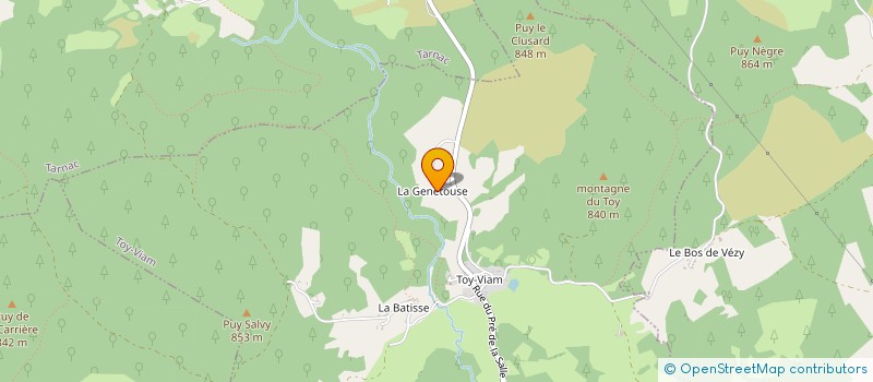 localisation de l'entreprise LA GENEYTOUSE  TOY-VIAM