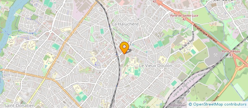 localisation de l'entreprise LA GENOVA à NANTES