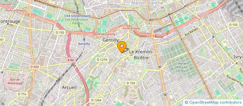 localisation de l'entreprise LA GENTILLAISE à GENTILLY