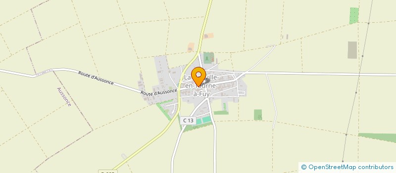 localisation de l'entreprise LA GENTILLERIE  LA NEUVILLE-EN-TOURNE-A-FUY