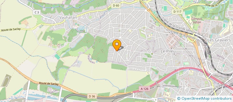 localisation de l'entreprise LA GEOLE  IGNY