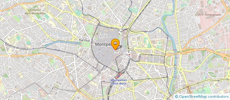 localisation de l'entreprise LA GEOSPHERE à MONTPELLIER