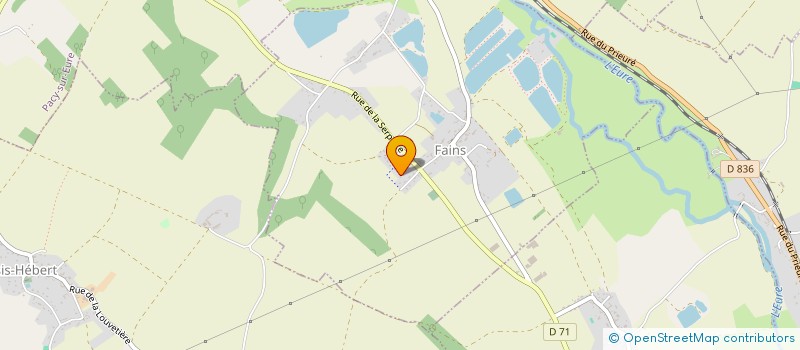 localisation de l'entreprise LA GERBOISE  FAINS