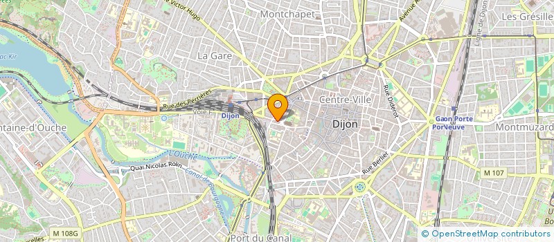 localisation de l'entreprise LA GERGOLIENNE à DIJON