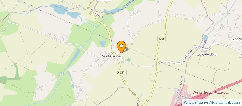 localisation de l'entreprise LA GERMOISE DE ST GERMIER  SAINT-GERMIER