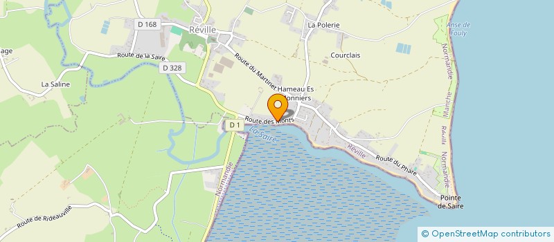 localisation de l'entreprise LA GERVAISERIE  REVILLE