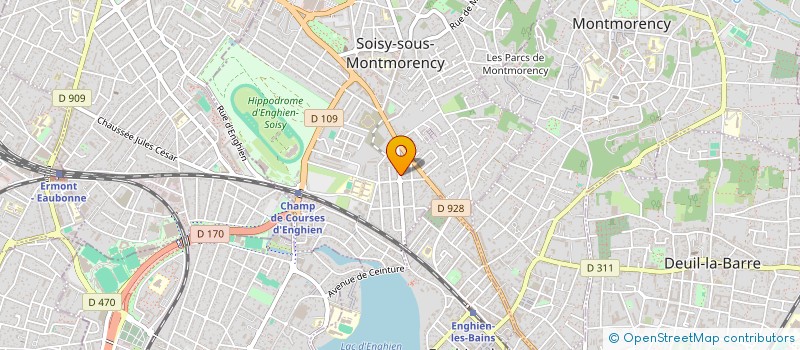 localisation de l'entreprise LA GESTION PAR L'INFORMATIQUE à SOISY-SOUS-MONTMORENCY