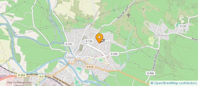 localisation de l'entreprise LA GESTIONNAIRE CARCASSONNE  CARCASSONNE