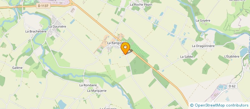 localisation de l'entreprise LA GETIERE à MONTAIGU-VENDEE