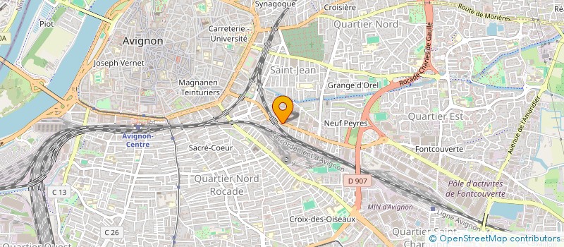 localisation de l'entreprise LA GHAZELLE  TARASCON