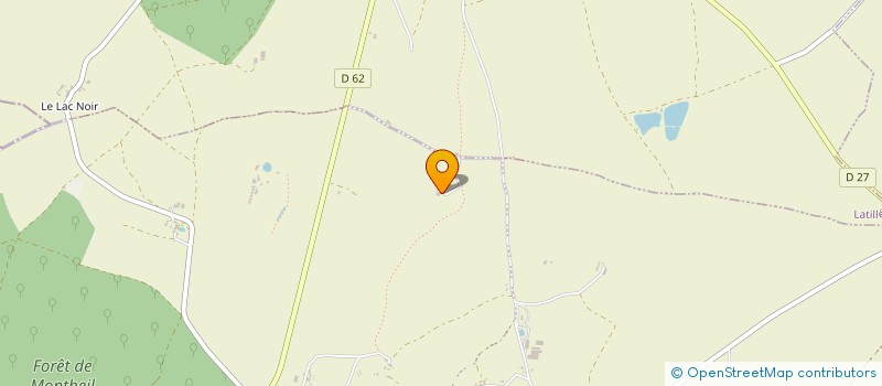 localisation de l'entreprise LA GIBORLIERE  BOIVRE-LA-VALLEE