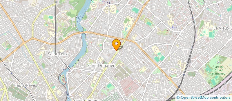 localisation de l'entreprise LA GICQUELIERE à NANTES