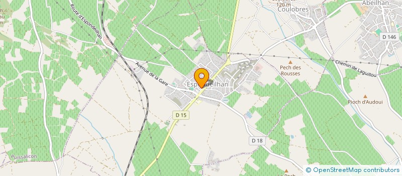 localisation de l'entreprise LA GIGALIERE  VALROS