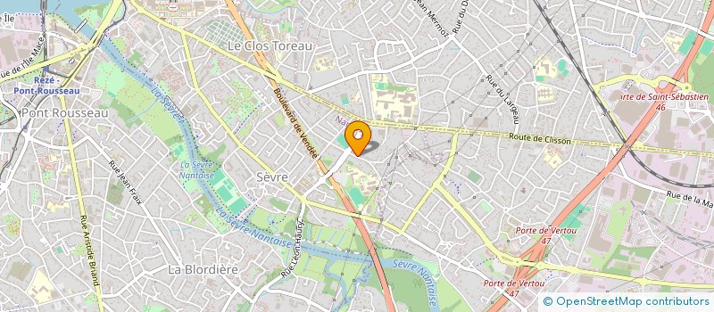 localisation de l'entreprise LA GILARDERIE à NANTES