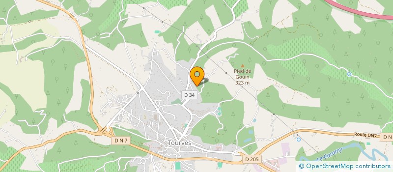 localisation de l'entreprise LA GILLARNOISE à TOURVES