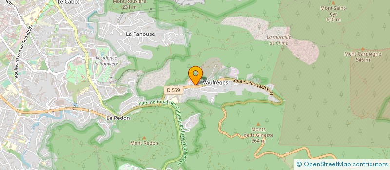 localisation de l'entreprise LA GINESTE à MARSEILLE