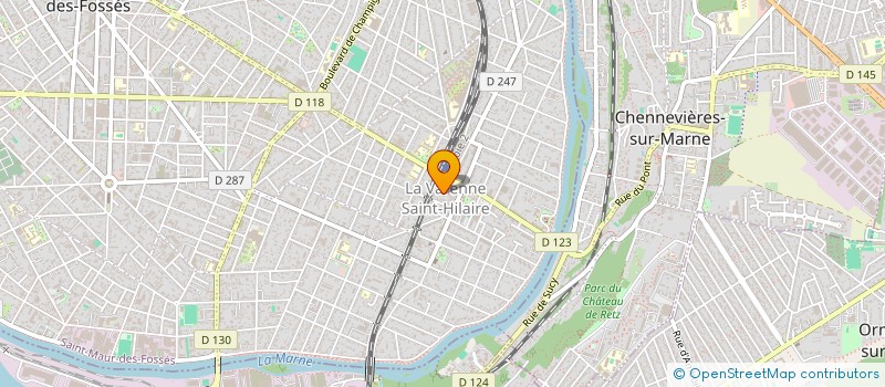 localisation de l'entreprise LA GIONNE à SAINT-MAUR-DES-FOSSES