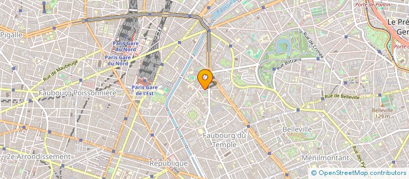 localisation de l'entreprise LA GIRAFE  PARIS