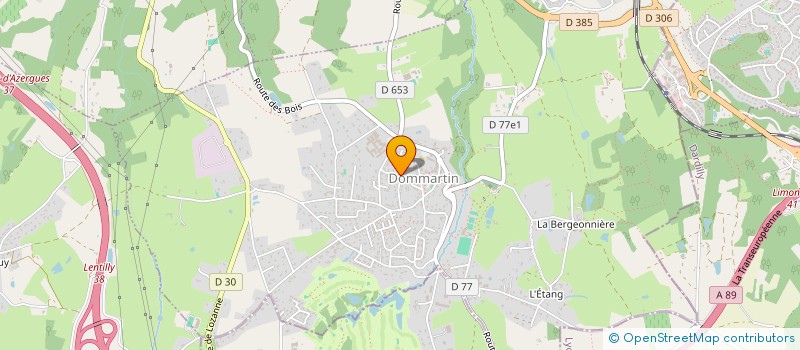 localisation de l'entreprise LA GIRAFE IMMOBILIER  CIVRIEUX D'AZERGUES