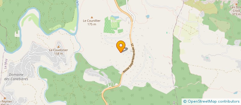 localisation de l'entreprise LA GIRODAY INVESTISSEMENTS  LE MUY