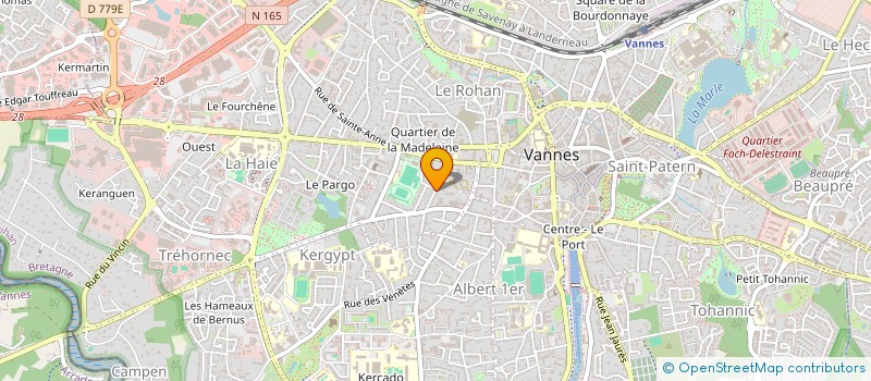 localisation de l'entreprise LA GIROTTE à VANNES