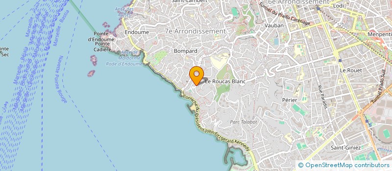 localisation de l'entreprise LA GISCLE à MARSEILLE