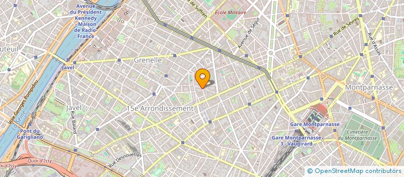localisation de l'entreprise LA GITANE à PARIS