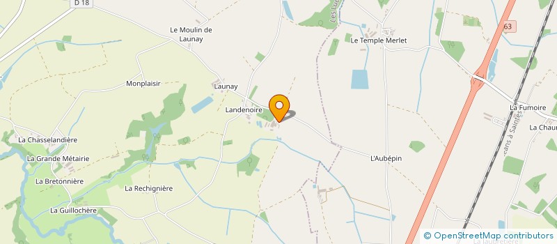 localisation de l'entreprise LA GITE  LES LUCS-SUR-BOULOGNE