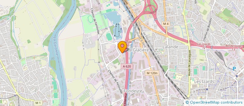 localisation de l'entreprise LA GLACIERE à TOULOUSE