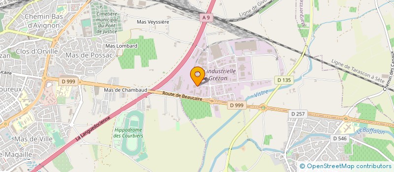 localisation de l'entreprise LA GLACONNERIE  NIMES