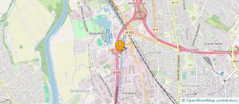 localisation de l'entreprise LA GLANERIE à TOULOUSE