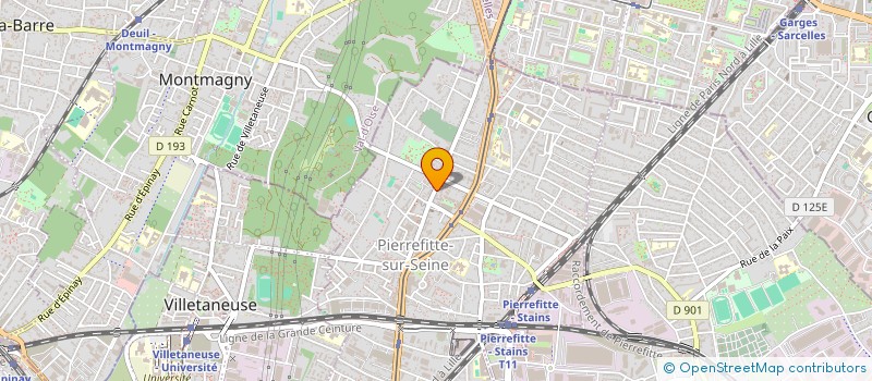 localisation de l'entreprise LA GLOIRE à PIERREFITTE-SUR-SEINE