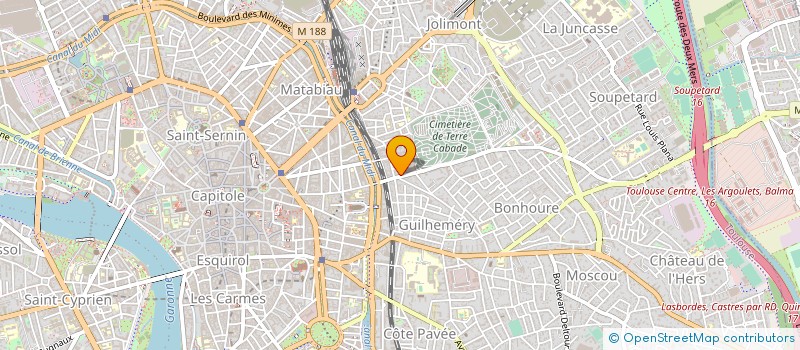 localisation de l'entreprise LA GLOIRE à TOULOUSE