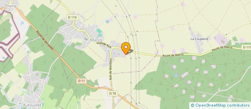 localisation de l'entreprise LA GLORIETTE  MARCQ