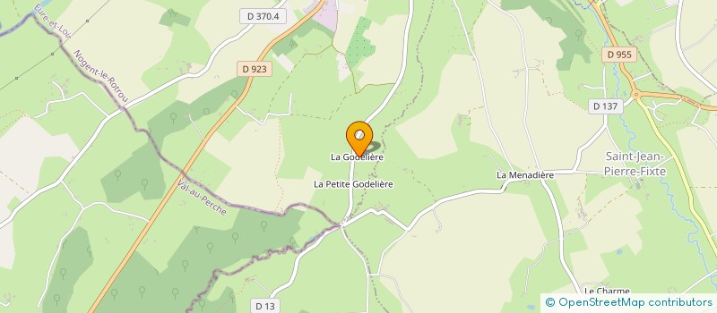 localisation de l'entreprise LA GODELIERE à NOGENT-LE-ROTROU